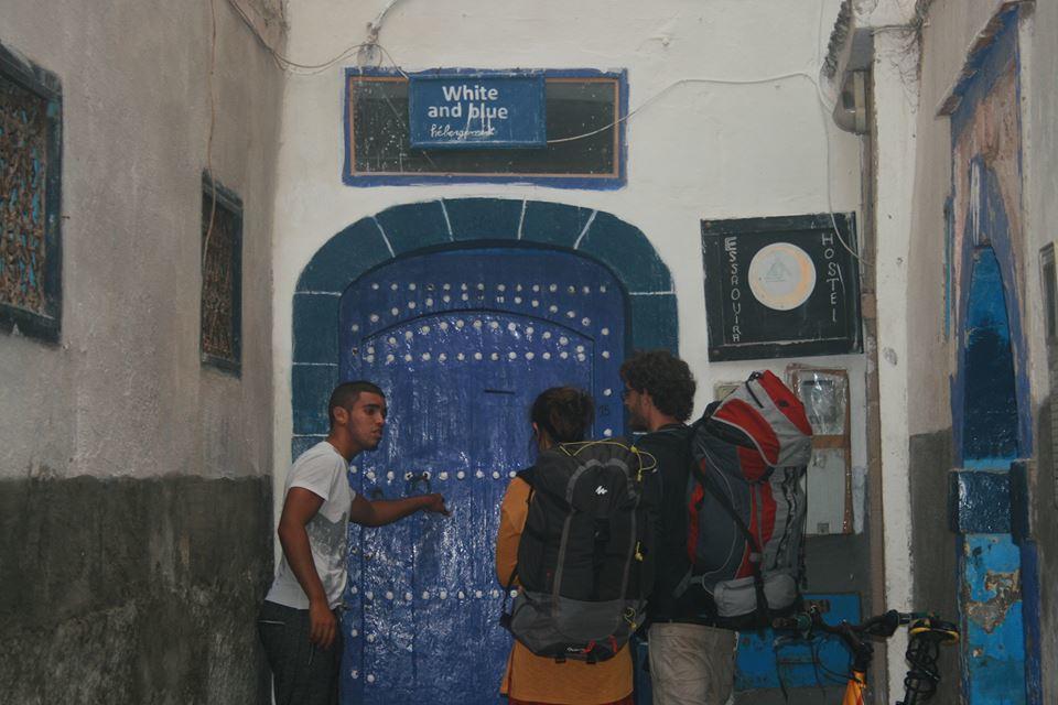 White And Blue Vandrerhjem Essaouira Eksteriør bilde